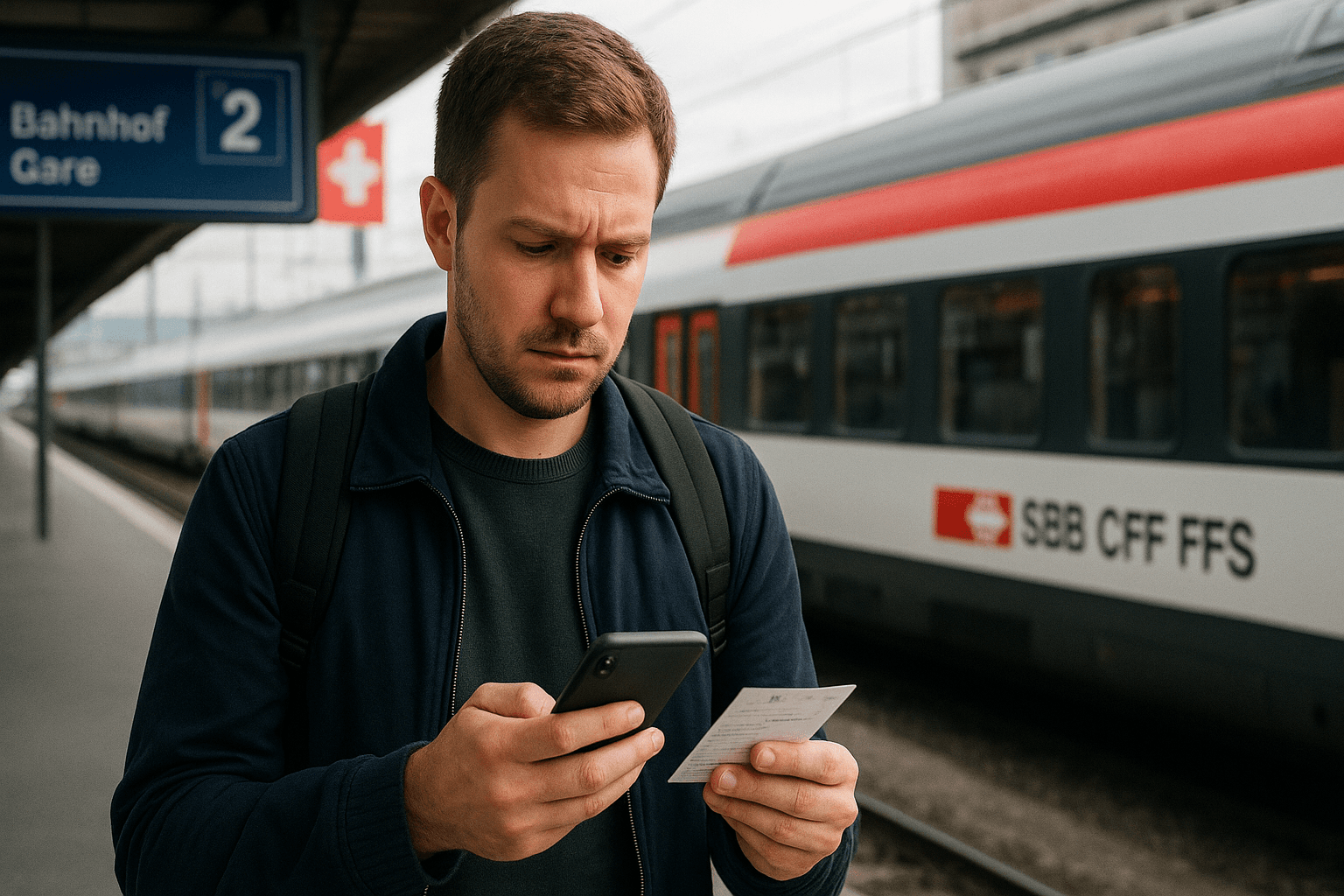 Opóźnił się pociąg? Zwrot i odszkodowanie w Szwajcarii: kiedy przysługuje i jak złożyć wniosek (SBB, ZVV, inni przewoźnicy)
