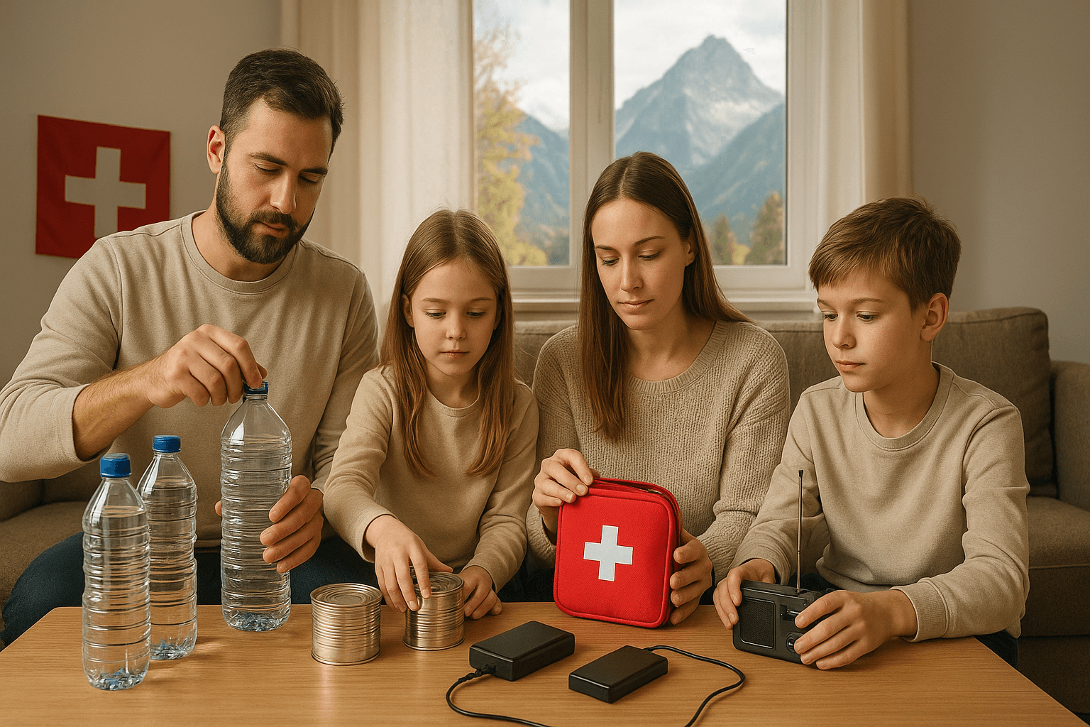 Alertswiss i alarmy syren: jak przygotować domowy plan awaryjny i zapasy na 9 dni