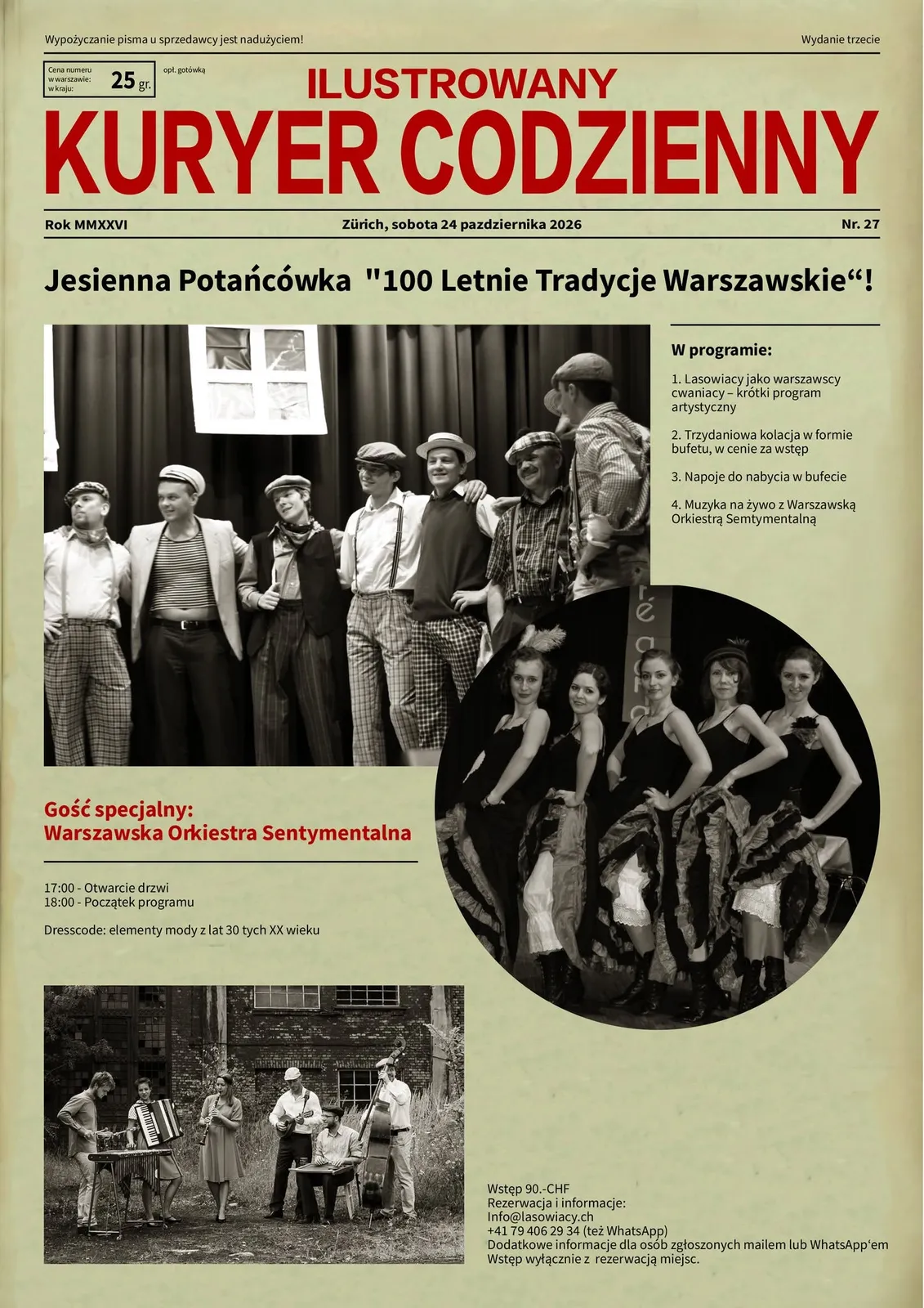 100-letnie tradycje warszawskie